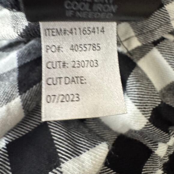 Torrid. Babydoll Brushed Flannel Ruffle Collar Top Size 3 - Picture 5 of 10